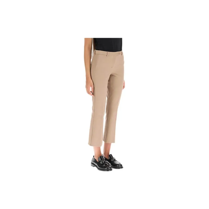 MaxMara Umanita Twill Cropped Trousers-3
