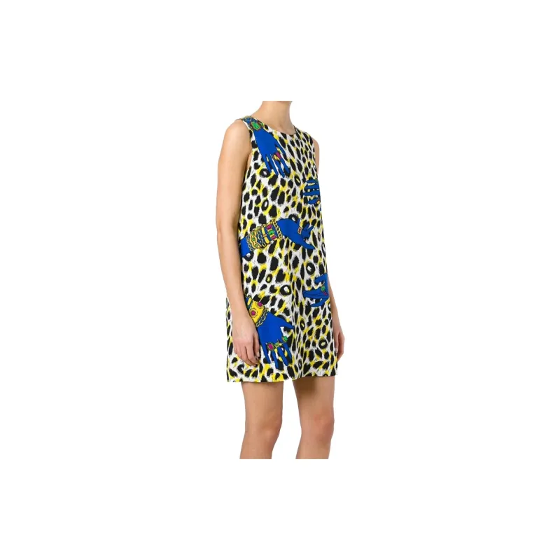 MOSCHINO Sleeveless Dresses Women's Multicolor-1
