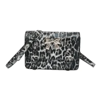 NOMK PU Shoulder Bag, Small Square Bag, Crossbody Bag Women's Gray/Yellow/Brown/Checkerboard