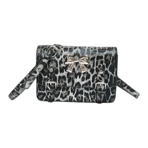 NOMK PU Shoulder Bag, Small Square Bag, Crossbody Bag Women's Gray/Yellow/Brown/Checkerboard