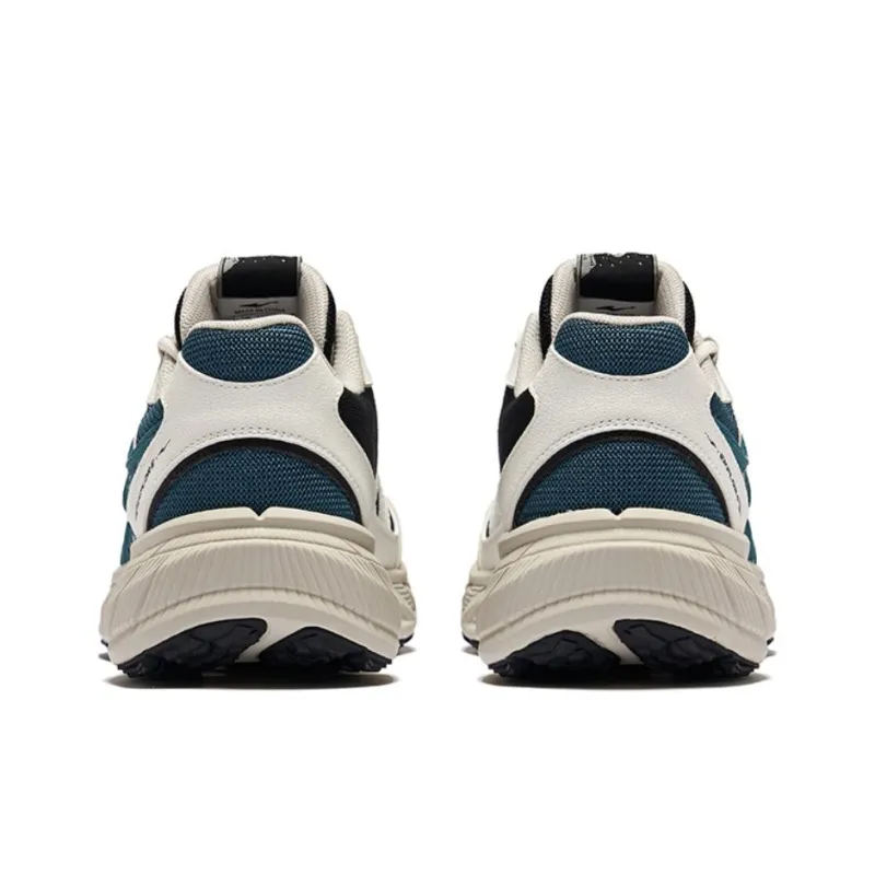 Erke Anti-Slip Wear-Resistant Low-Top Casual Shoes Men's Floating Stone Gray Numbers Cyan-3