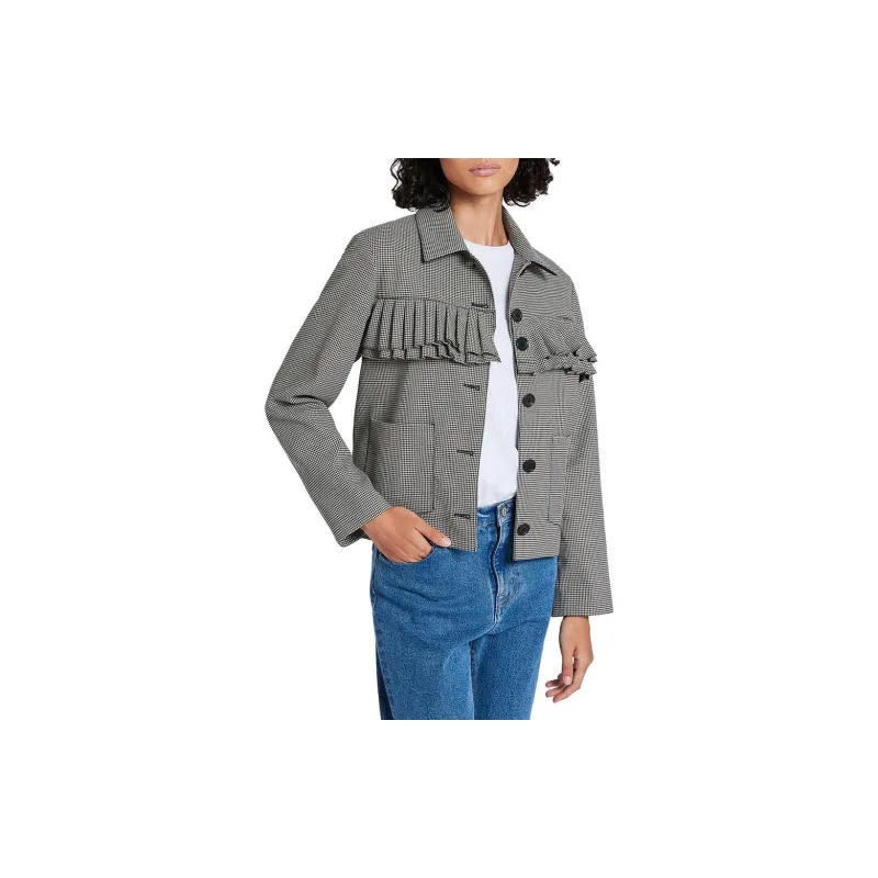 Paul Smith Check print Pleated Fitted Jacket-2