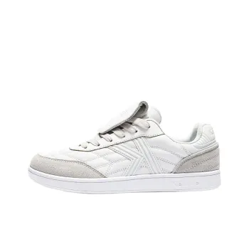 KELME Anti Slip Wear Resistant Low Top Skateboard Shoes Men's White Gray