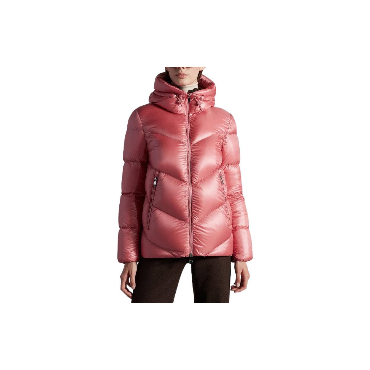 Moncler Down Jacket Women's Pink 1 - POIZON