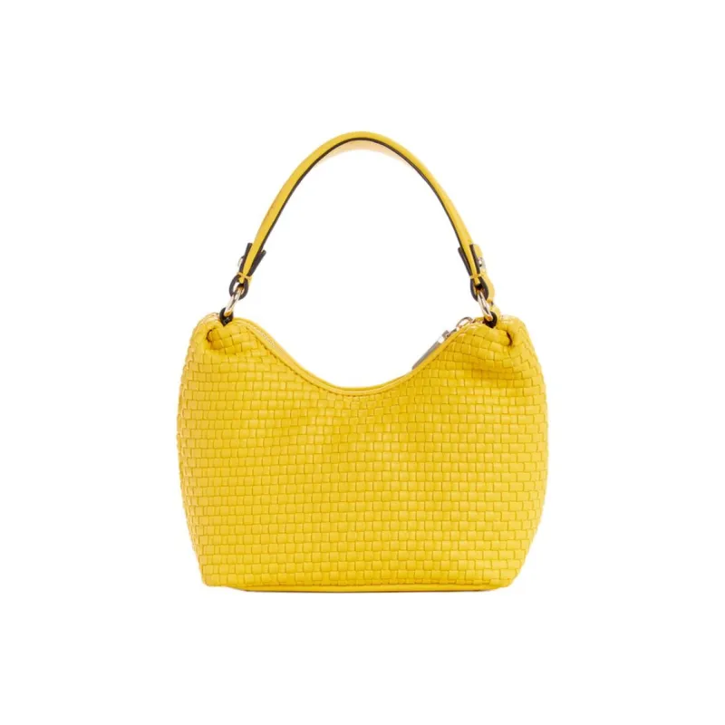GUESS Polyurethane Shoulder Bag Crossbody Bag Handbag Mini Women's Yellow-2