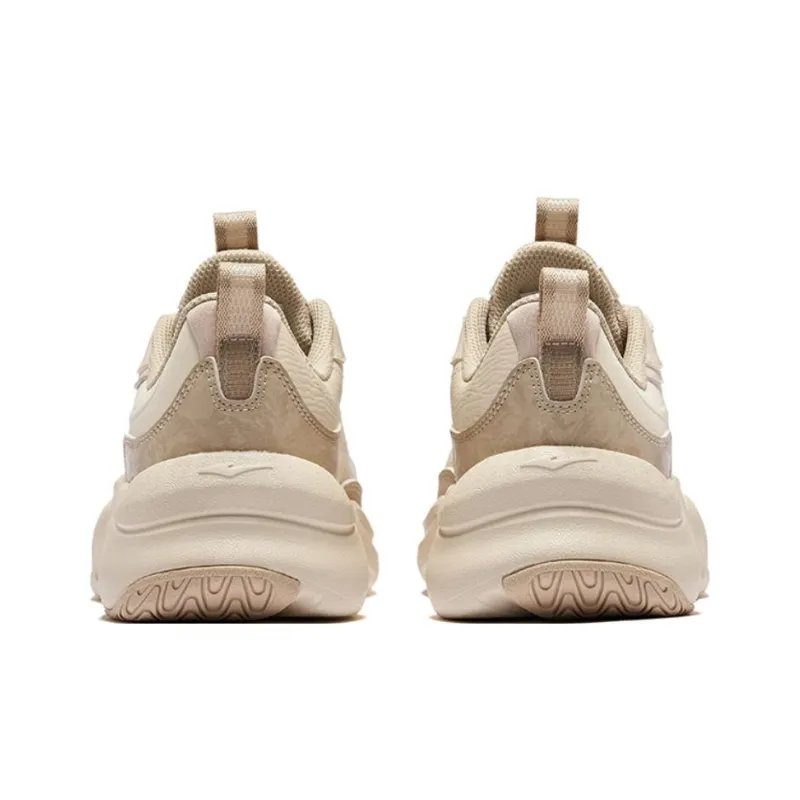 Erke Phoenix Seeking Phoenix 2.0 Anti Slip Wear Resistant Low Top Casual Shoes Women's Warm Flax Light Smoked Coffee-3