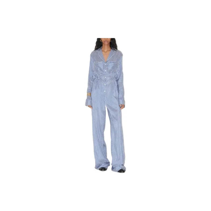Burberry Jumpsuits Women's Blue-1