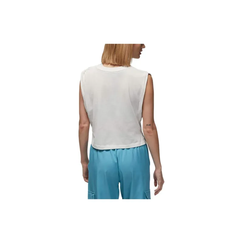 Jordan Tank Tops Women's Phantom Gray White-4