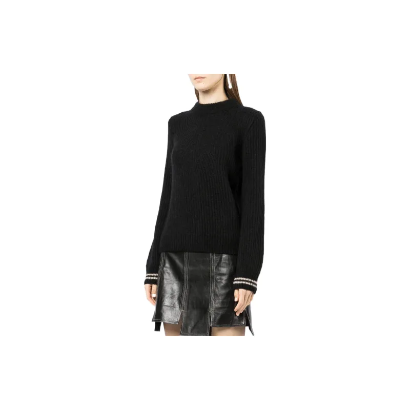 EMPORIO ARMANI SS22 Sweater Women's Black-3