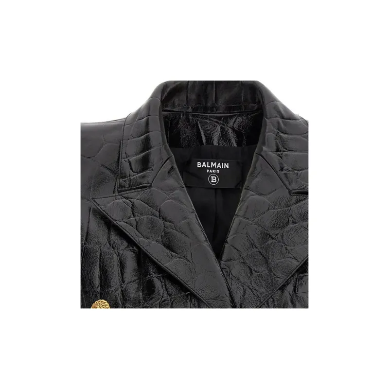 BALMAIN Jackets Women's Black-2