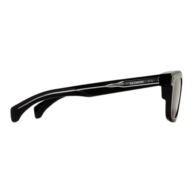 Moncler Acetate Square Sunglasses Unisex Black-2