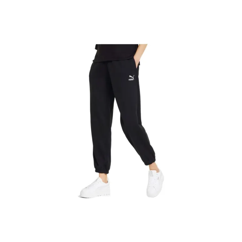 PUMA Knitted Sweatpants Women's Black-2