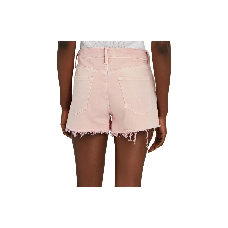 MOTHER Denim Shorts Women's Pink-2