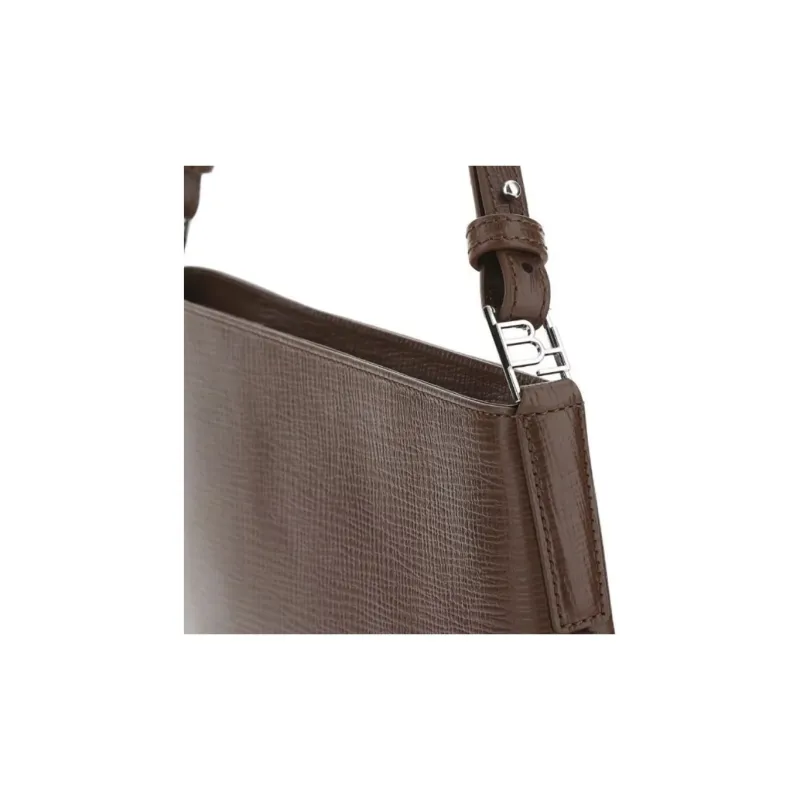 By Far Cow Leather Handbag Women's Brown-2
