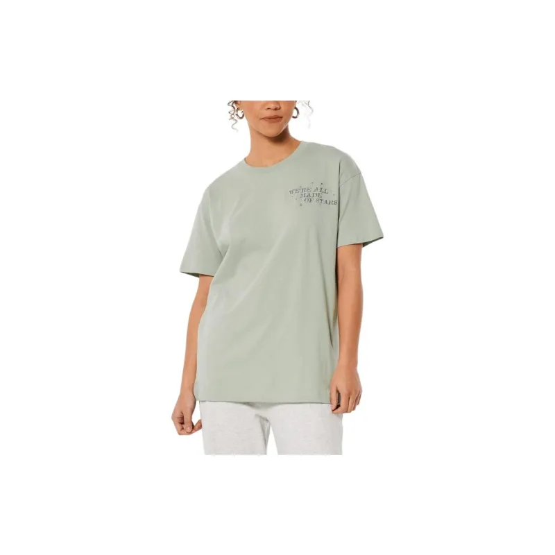 Hollister T-Shirts Women's Lime Green-1