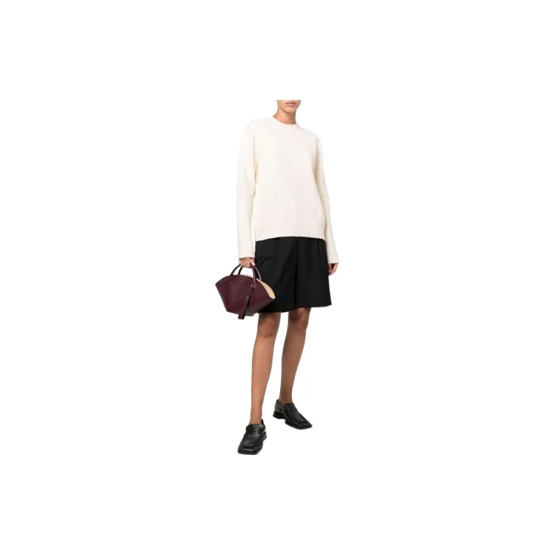 JIL SANDER Crewneck Knitted Sweater-1