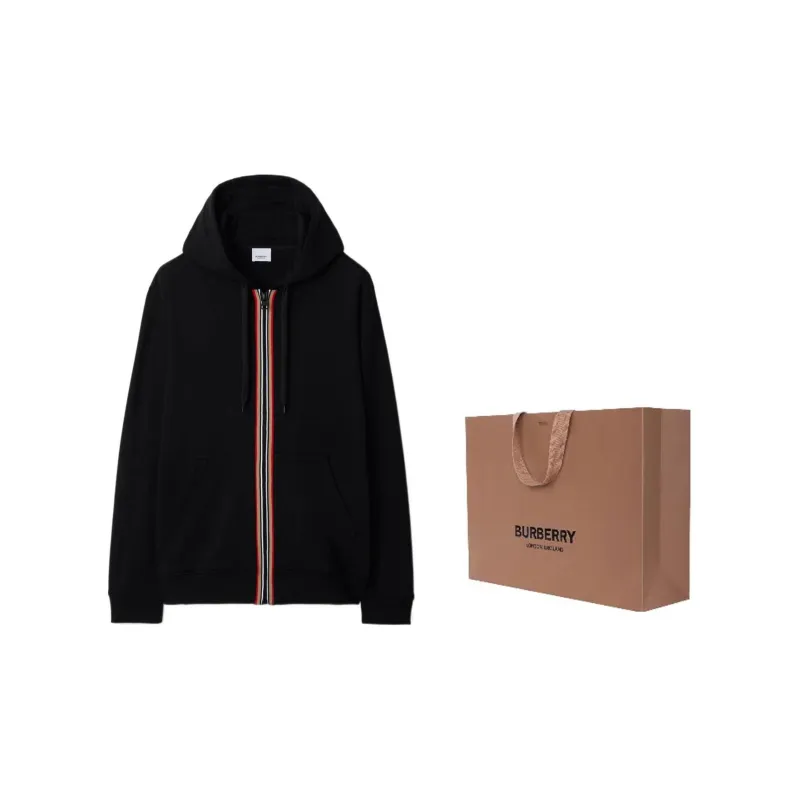 Burberry Hove Stripe Zip Hoodie-2