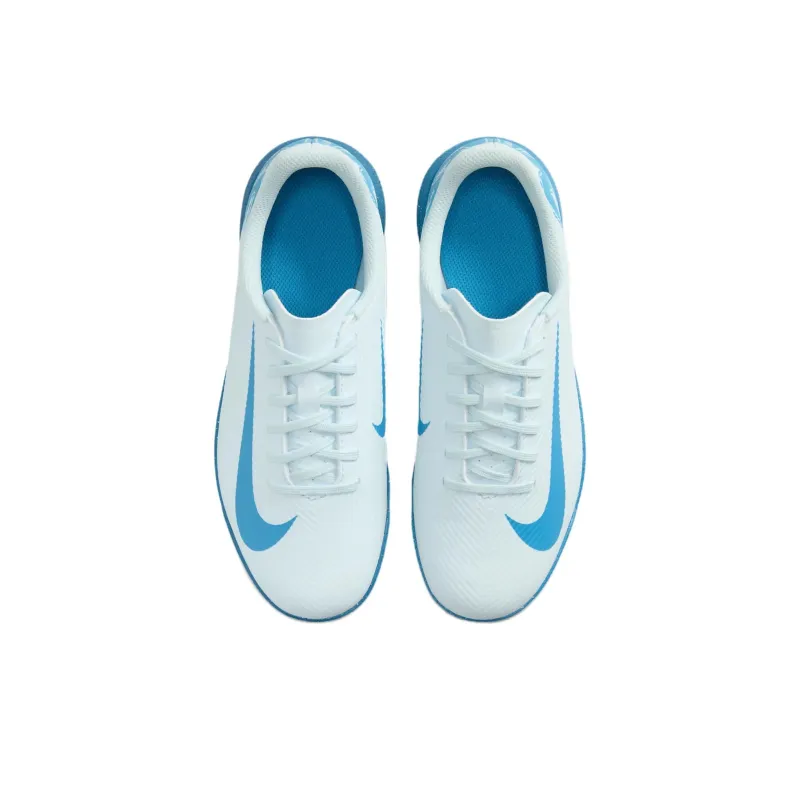 Nike Mercurial Vapor 16 Anti Slip Wear Resistant Low Top Kids' Soccer Shoes Blue Kids'-3