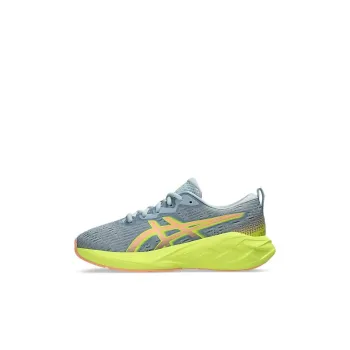Asics Novablast 4 Anti-Slip And Wear-Resistant Rebound Low-Top Kids' Running Shoes Yellow Gray Orange Kids'