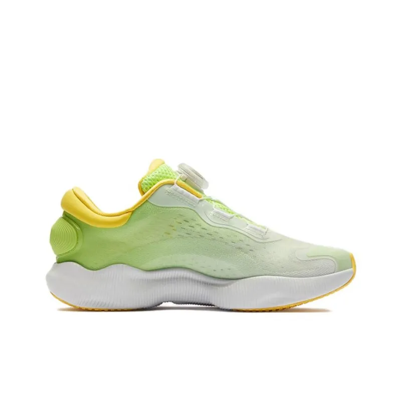 FILA KIDS BOA Low Top Kids' Training Shoes Green White Teenagers-1