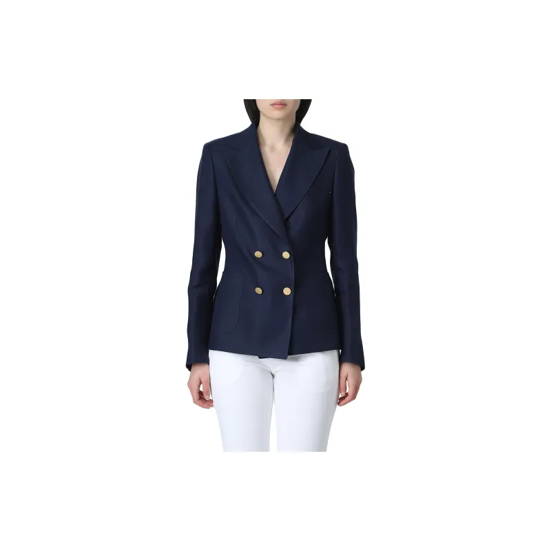 Tagliatore Linen Blazer-2