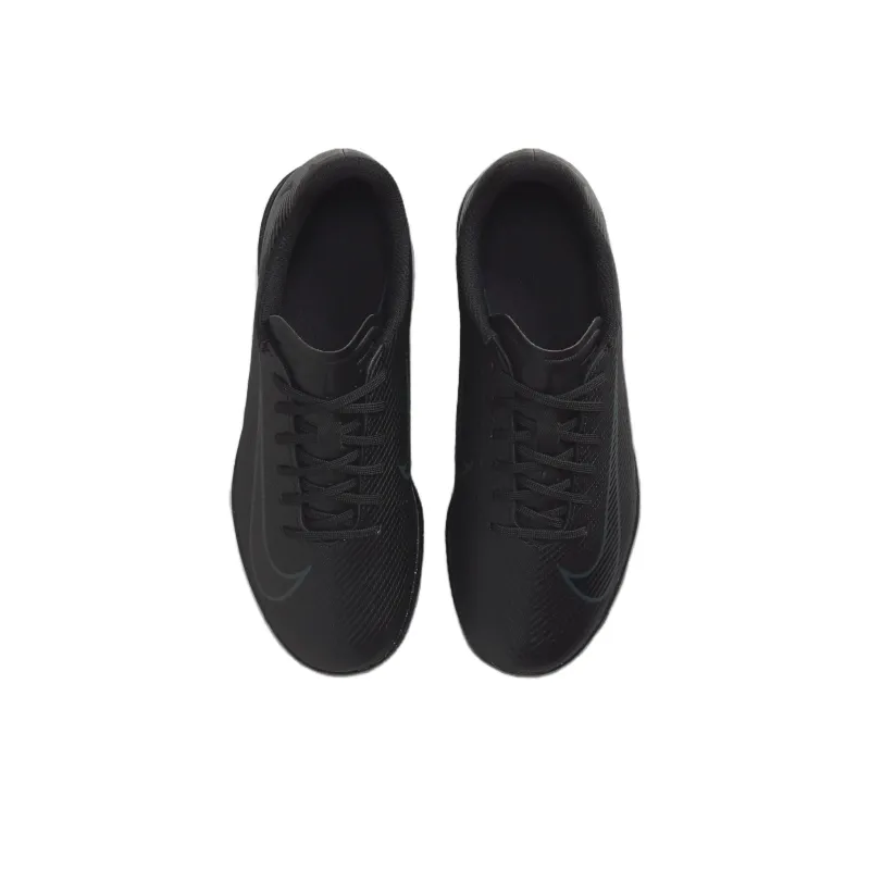 Nike Mercurial Vapor 16 Anti Slip Wear Resistant Low Top Kids' Soccer Shoes Black Kids'-3