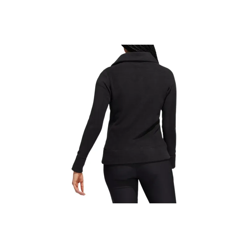 adidas Women's Polar Fleece Jacket Black-2