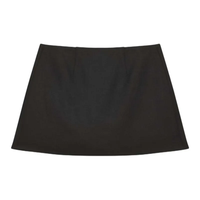 ARITZIA FW24 Wilfred Allegory Skort Casual Short Skirts Women's BLACK/Black-1