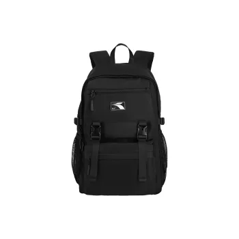 361° Polyester Backpack Computer Backpack Hiking Bag Regular Unisex Black/White