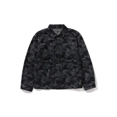 A BATHING APE Mastermind JAPAN Collaboration Jackets Unisex Black