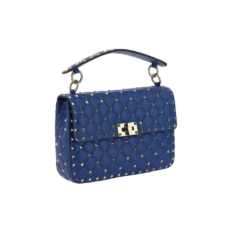 Valentino Garavani Rockstud Spike Foldover Top Shoulder Bag-1