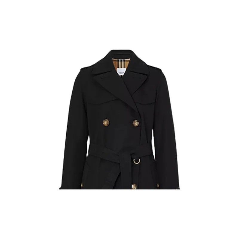 Burberry Trench Coat Women's Black-4