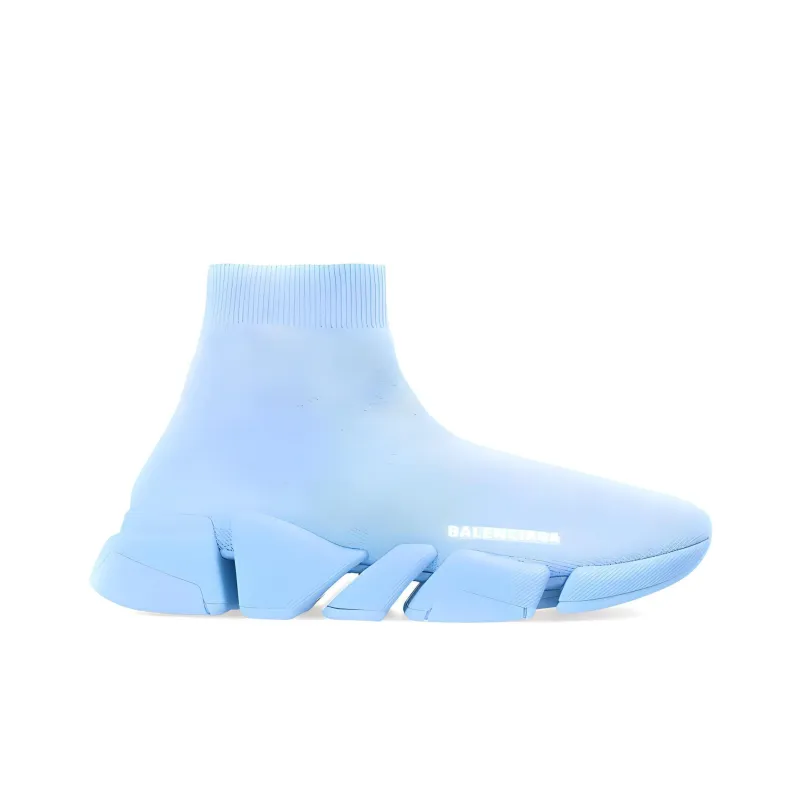 Balenciaga Speed 2.0 Full Light Blue Women's-1
