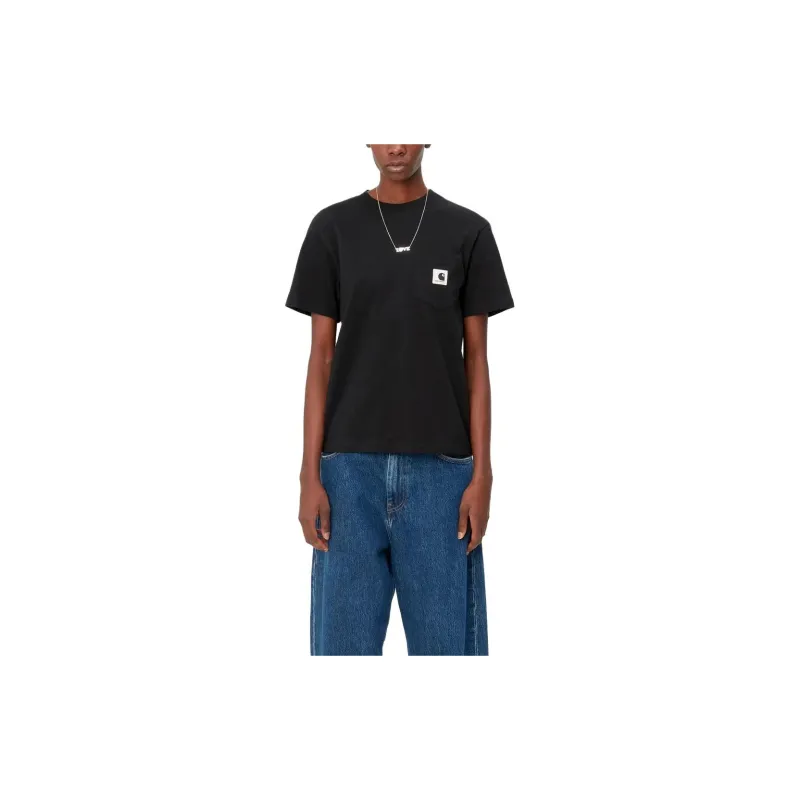 Carhartt WIP Short-Sleeve Pocket T-Shirt 'Black'-2