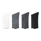 Black+Dark Gray+Medium Gray+White