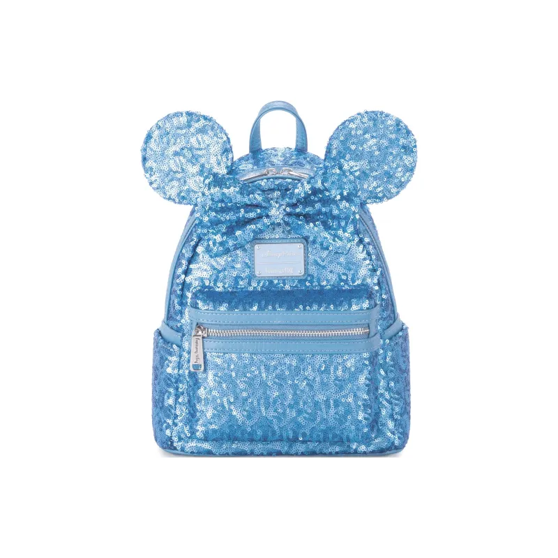 Disney PU Backpack Mini Women's Blue-0