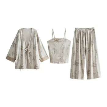 Same Language Pajama Set Women's Apricot Cedar