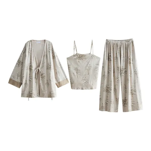 Same Language Pajama Set Women's Apricot Cedar