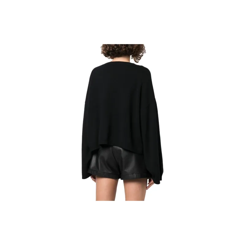 VERSACE JEANS COUTURE Embroidered logo Wide sleeve Jumper-2
