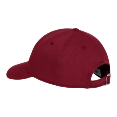 CELINE Cotton Gabardine Baseball Caps Men's Red