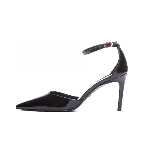 stuart weitzman 80mm Pointed-toe Leather Pumps