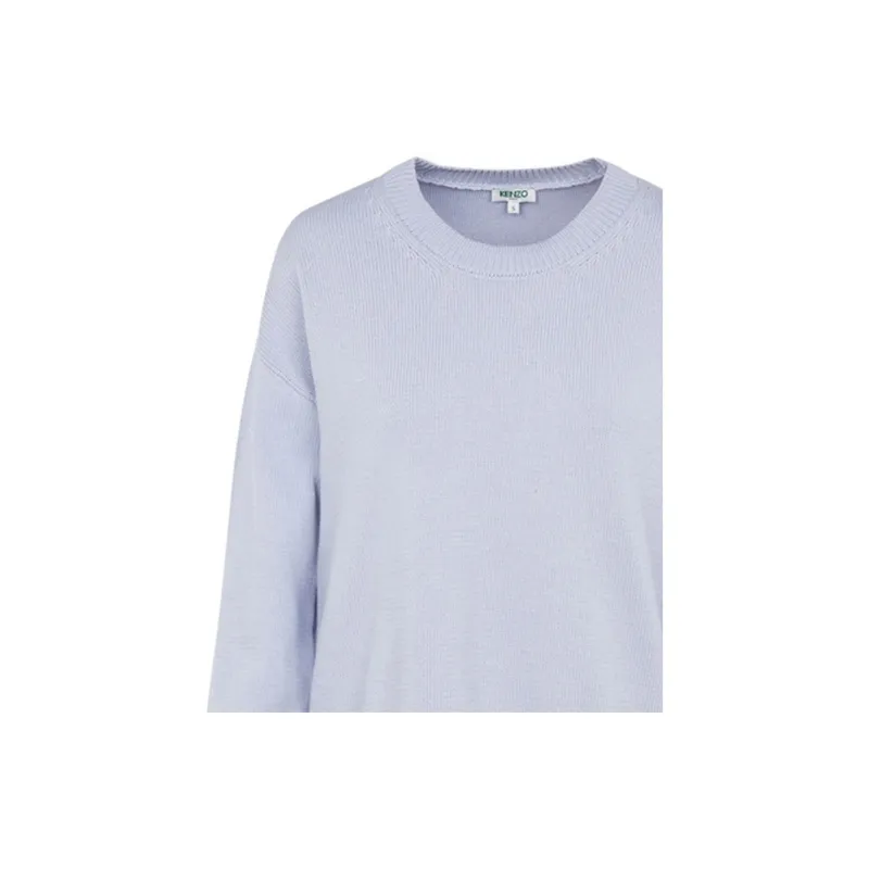 KENZO Letter Logo Sweaters Women's Lavender-4