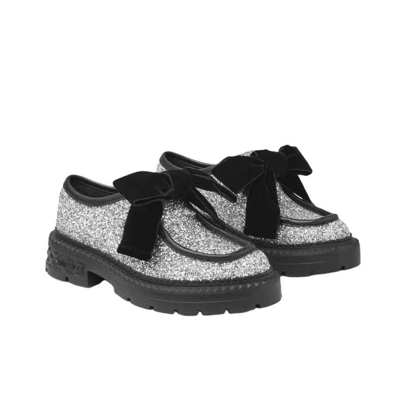 Jimmy Choo Marlow Loafers Men's Silver-2