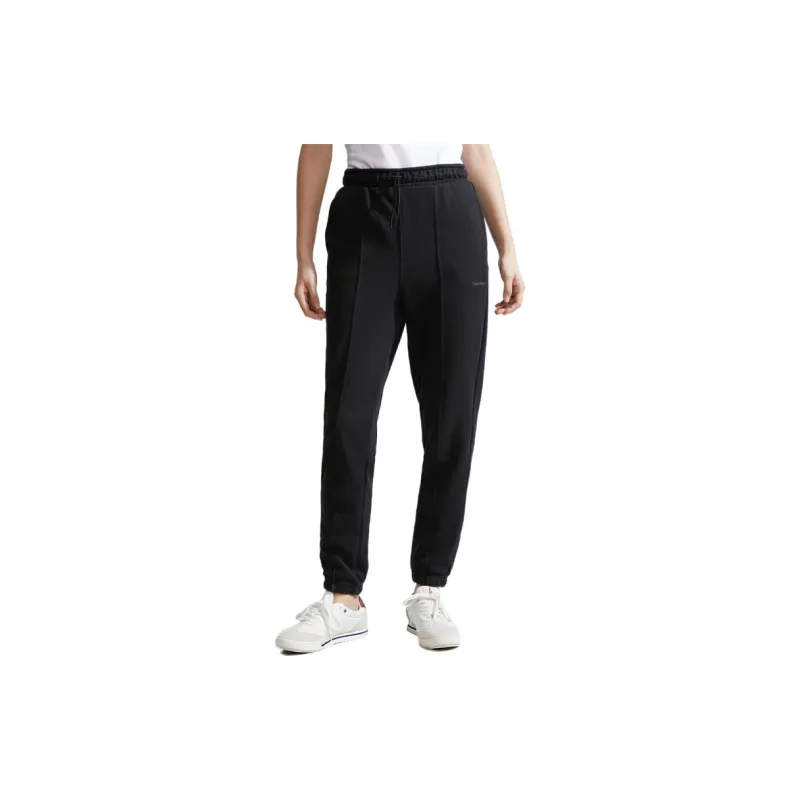 Calvin Klein Knitted Sweatpants Women's 001 Space Black-2