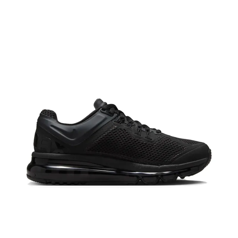 Nike Air Max 2013 Breathable Support Low Top Kids' Running Shoes Black Unisex-1