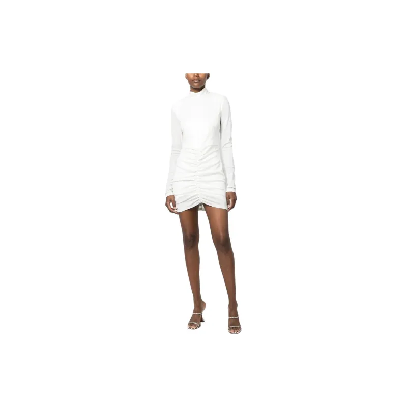 Rotate Long-Sleeved Dresses Women's White-1