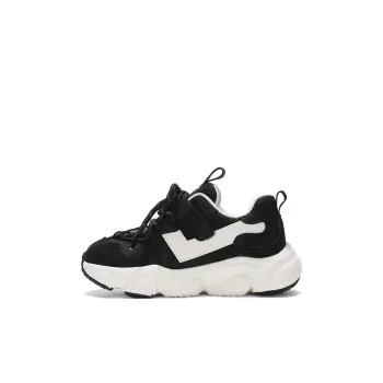 PONY MODERN Slip Resistant Anti Kick Cushioning Kids Lifestyle Shoes Black White Kids'