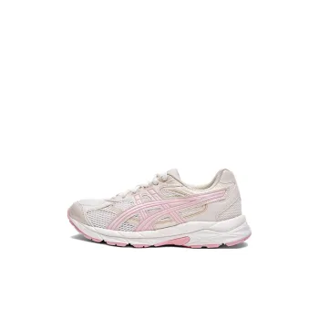 Asics Abrasion Resistant Breathable Low Top Kids' Running Shoes Pink White Kids'
