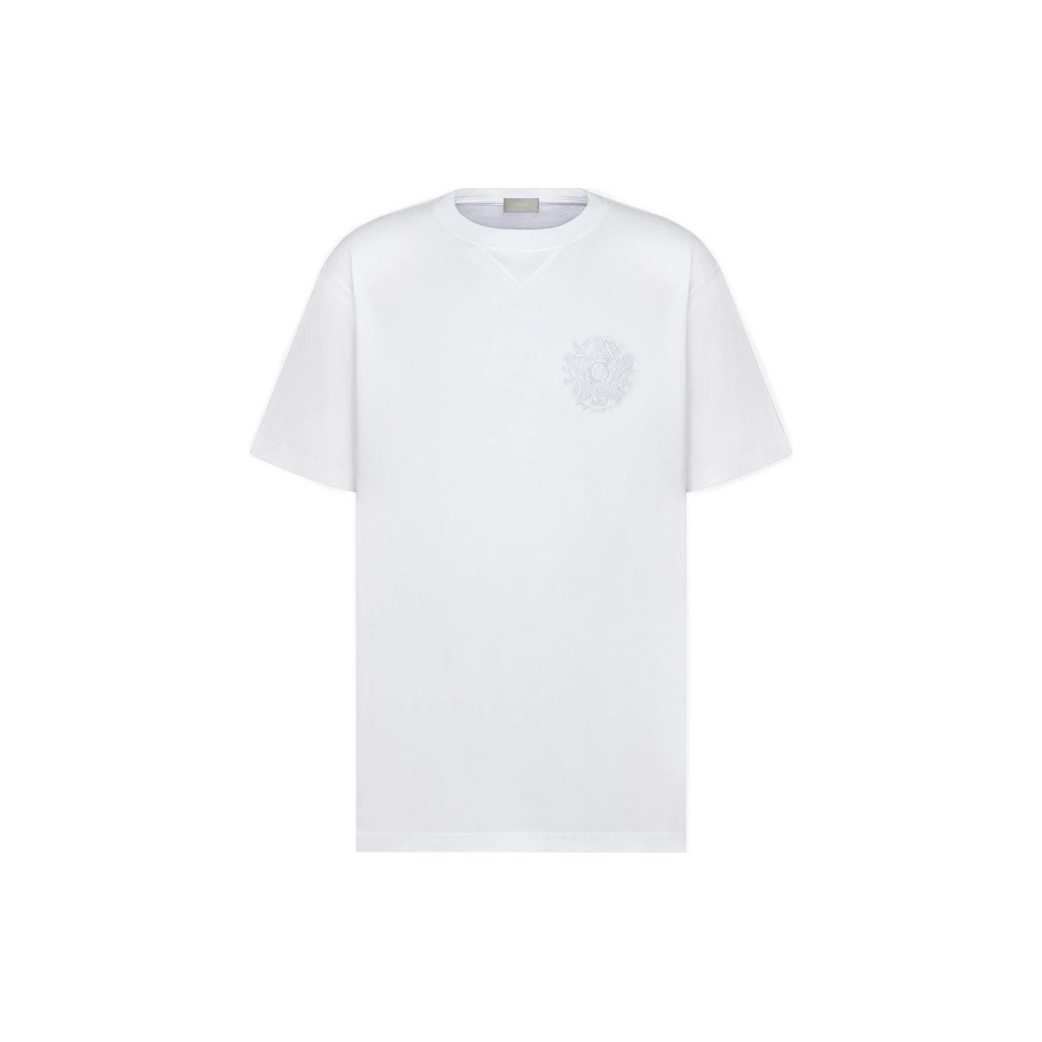 DIOR Quarterly New Products T-Shirts Men White XL - POIZON