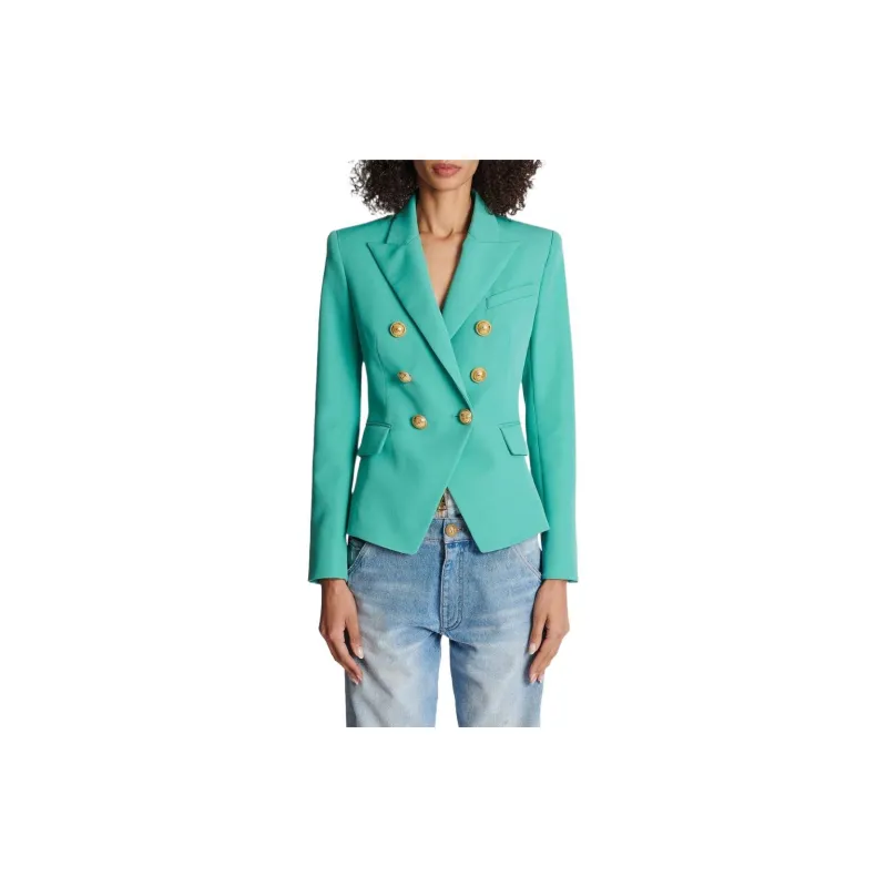 BALMAIN SS23 Jackets & Coats Women's Emerald-3